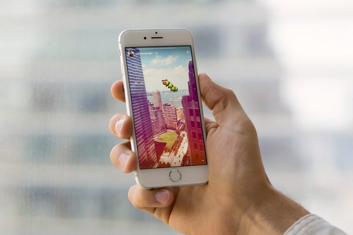 lançamentos do Instagram Stories desde o seu lançamento