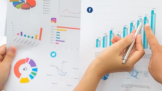 relatórios redes sociais - dashboard