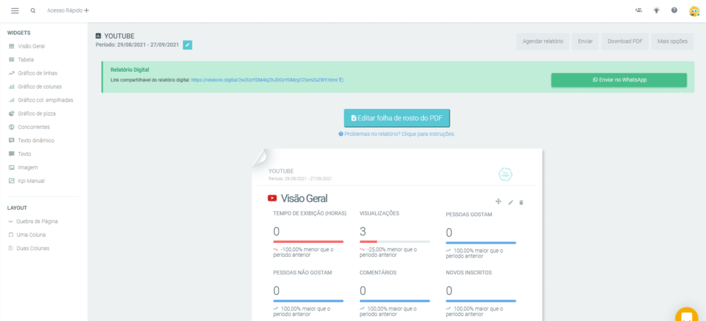imagem: tela DashGoo by mLabs